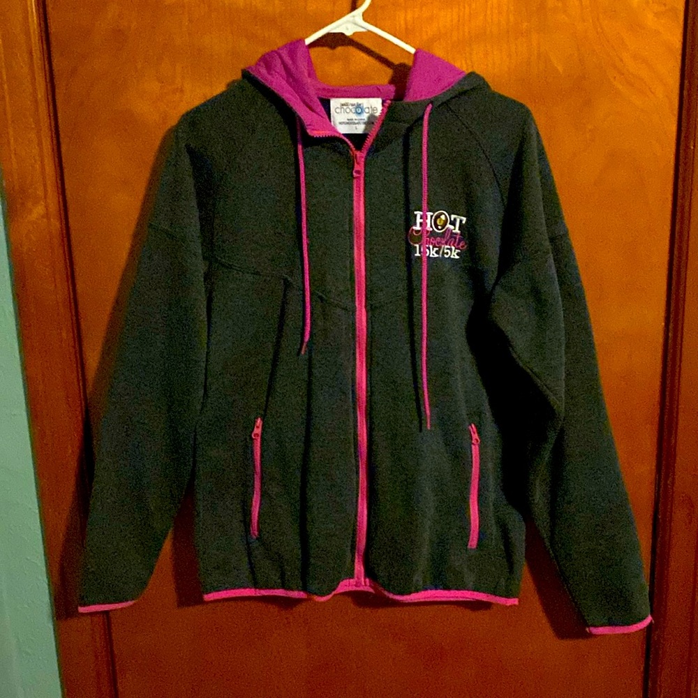 Women’s “Hot Chocolate” jacket size Lg.